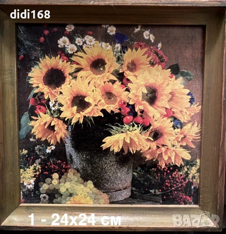 картини с рамки различни размери, снимка 2 - Картини - 53463674