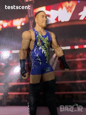 Екшън фигура WWE Rob Van Dam Роб Ван Дам RVD WWE Mattel играчка ECW Legends, снимка 3 - Колекции - 48362125