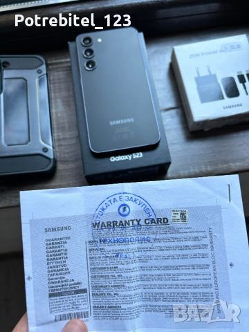 Samsung S23 Black 128GB, снимка 8 - Samsung - 46231409