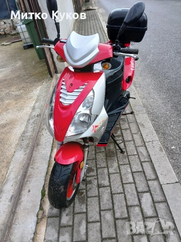 китайски скутер Junway YY50QT-28, снимка 7 - Мотоциклети и мототехника - 53438642