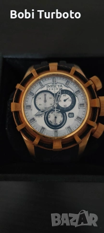 Invicta bolt reserve,18k златно покритие!, снимка 2 - Мъжки - 53520662
