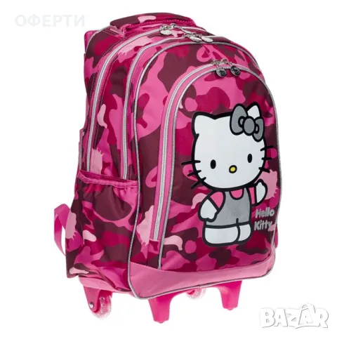 Ученическа чанта - Elementary Pink Hello Kitty Glitter Variant Design арт 226753, снимка 2 - Раници - 46911551