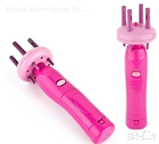 Автоматичен уред за плитки - V i p r o o Braid X-press Electric / Материал: ABS, снимка 7 - Други - 53958675