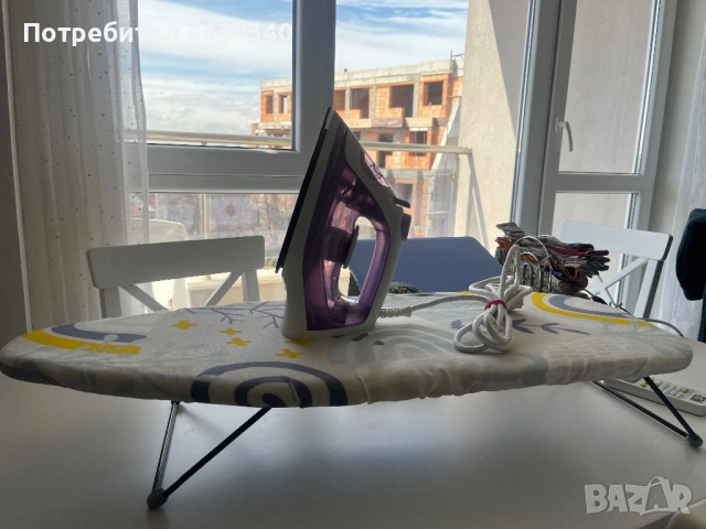 Ютия + малка дъска за гладене, снимка 2 - Други стоки за дома - 54172716