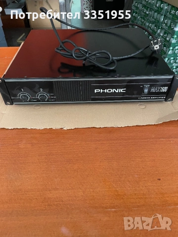 Усилвател Phonic max 1500