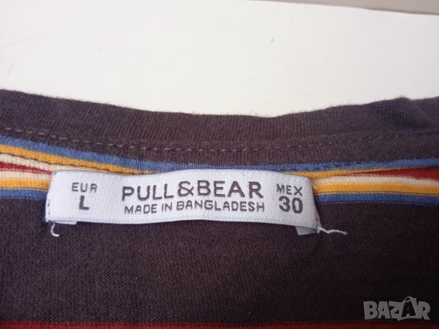 САМО 3 лв.  - Pull & Bear оригинална дамска тениска , снимка 4 - Тениски - 45342536