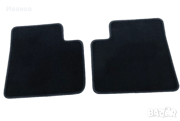 Оригинален комплект черни велурени стелки Mercedes-Benz GL-Class X164  и ML-Class W164. , снимка 3 - Аксесоари и консумативи - 54051481