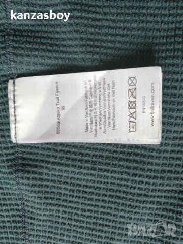 fjallraven abisko trail fleece w - страхотно дамско горнище ХЛ, снимка 11 - Якета - 52489911