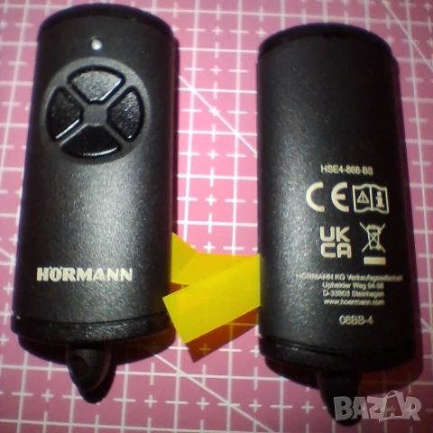 Дистанционно управление HÖRMANN за гаражни врати HSE4-868-BS (BiSecur)