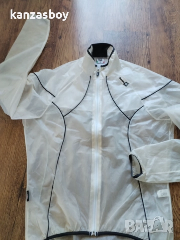 sms santini men cycling jacket waterproof windproof - ултралека вело-мембрана Л умалена, снимка 6 - Спортни дрехи, екипи - 51737030