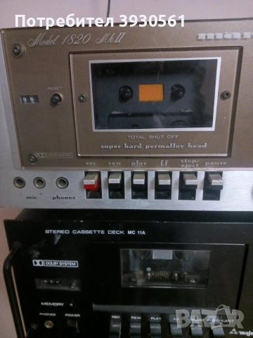 Два vintage дека Marantz и Major, снимка 2 - Декове - 52991001