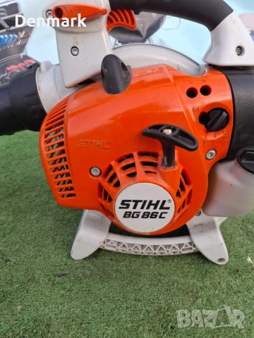 Mоторна духалка STIHL BG 86, снимка 3 - Градинска техника - 53685490