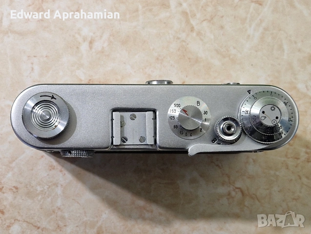 ФЕД 3 с калъф и светкавица - за ремонт/части, снимка 3 - Фотоапарати - 53647341