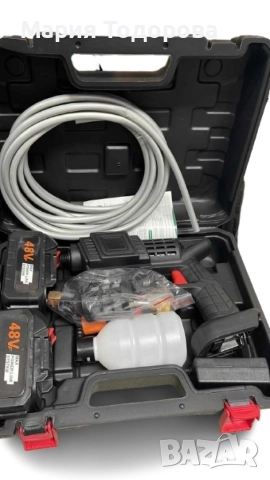 Акумулаторна водоструйка с 2 батерии 48V, снимка 4 - Аксесоари и консумативи - 52976071