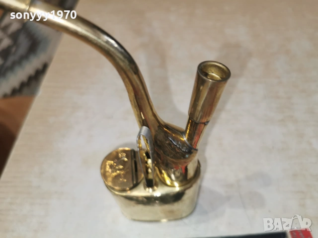 лула мед/месинг/златен цвят 0802261532, снимка 7 - Антикварни и старинни предмети - 53402431