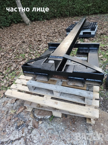 Продавам Метална ( кранова ) греда челен товарач, мотокар или др. техника, снимка 4 - Индустриална техника - 51870650