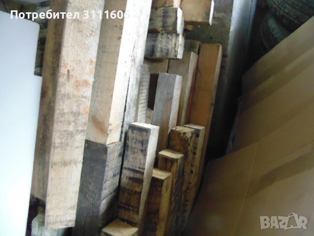 дървен материал гредички 6см на6см дължина 80 см