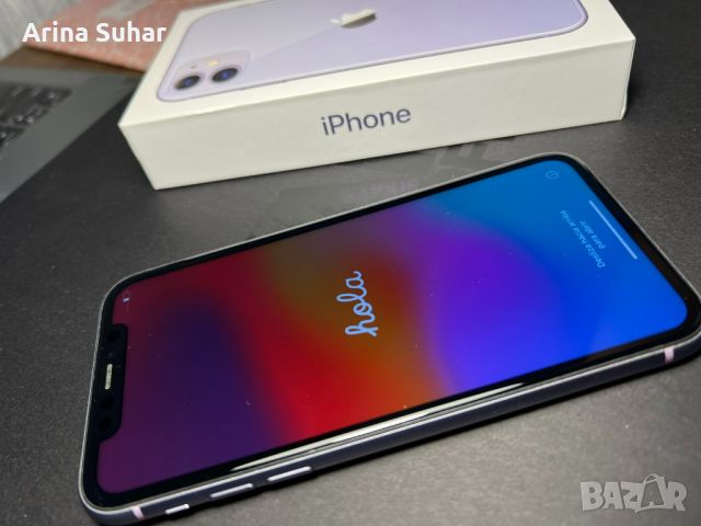 Айфон 11 , лилав, снимка 3 - Apple iPhone - 46257127