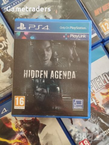 Hidden agenda ps4, снимка 1 - Игри за PlayStation - 46230755