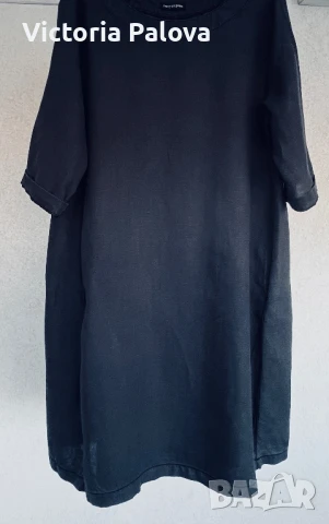 Модерна ленена рокля TWENTY SIX PEERS 100% лен, снимка 3 - Рокли - 50854097