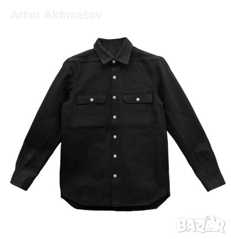 Акция! Черна риза от деним | Black shirt., снимка 1 - Ризи - 46780281