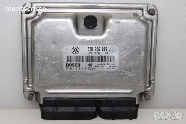 Моторен компютър ECU VW Sharan (2000-2010г.) 038 906 019 J / 038906019J / 0 281 010 216 / 0281010216