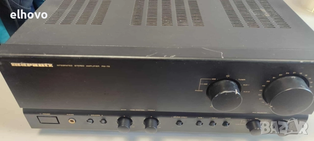 Стерео усилвател Marantz PM-72, снимка 12 - Ресийвъри, усилватели, смесителни пултове - 52441432