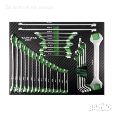 Шкаф с инструменти със 7 чекмеджета – 5 пълни RockForce, снимка 6 - Куфари с инструменти - 50322692