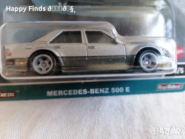 💕🧸Hot Wheels Mercedes-Benz 500 E CAR CULTURE Premium, снимка 2 - Колекции - 46853183