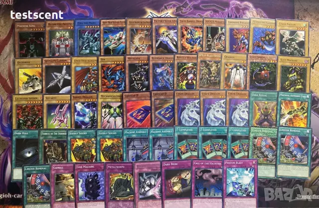 Yu-Gi-Oh! Bandit Keith Machines Deck Ready to Play готово за игра тесте, снимка 4 - Карти за игра - 47721968