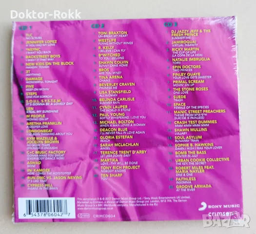 Various – 90s Songs (2017, 3 CD), снимка 2 - CD дискове - 47015475