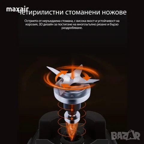 Блендер JIMMY B53 * Безплатна доставка * Гаранция 2 години , снимка 2 - Блендери - 49616728