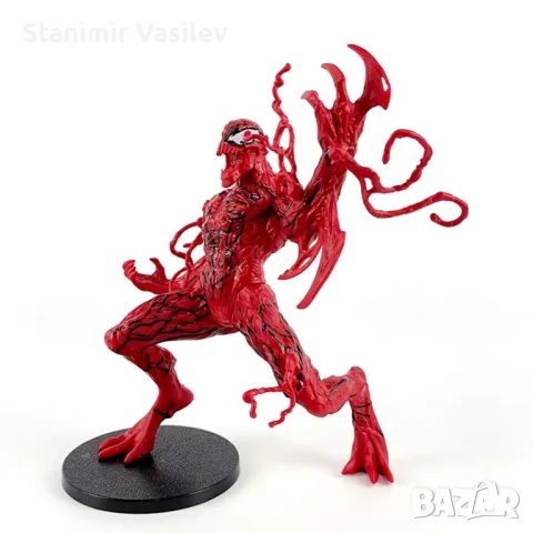 Брутално яка Фигурка на Carnage от филма на Marvel , снимка 9 - Колекции - 46258865