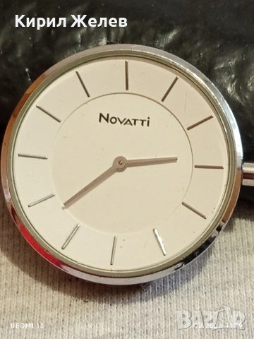 Елегантен модерен дизайн дамски часовник Novatti много красив 47572, снимка 4 - Дамски - 53482083