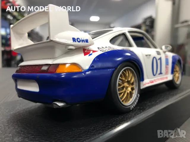 Mетална колекционерска количка DIE CAST PORSCHE 911 GT2 1:18 NEW, снимка 4 - Колекции - 47110932