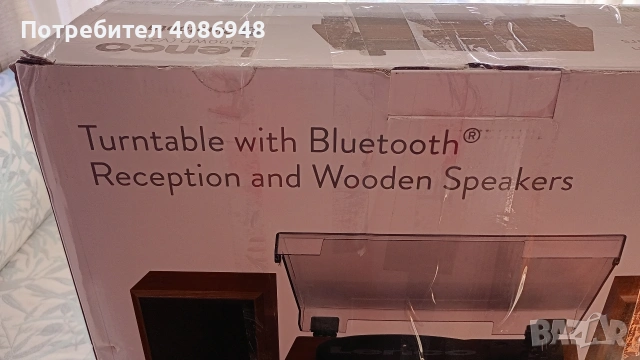 грамофон Lenko Bluetooth чисто нов , снимка 4 - Грамофони - 53627652