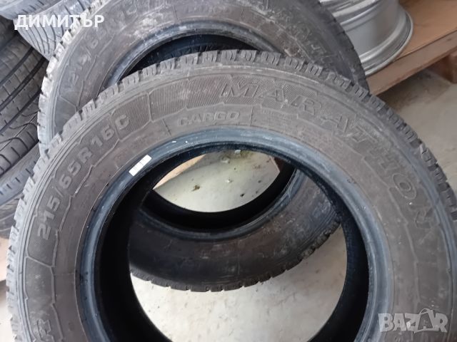 2бр.летни гуми Goodyear 215 65 16C  dot2818 цената е за брой!, снимка 4 - Гуми и джанти - 45873814