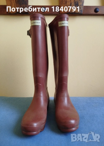 HUNTER гумени ботуши –  дамски, до коляното, № 40-41