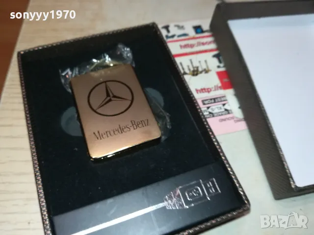 MERCEDES-GOLD ЗАПАЛКА USB 2708241006, снимка 6 - Запалки - 47036354