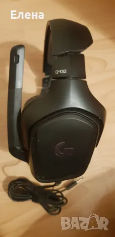 Слушалки Logitech G432, микрофон, гейминг, 7.1 Surround Sound, черни, снимка 1 - Слушалки и портативни колонки - 48364946