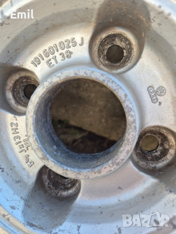 Оригинални Алуминиеви Джанти VW " 4x100 (Golf, Polo), снимка 2 - Гуми и джанти - 53827846