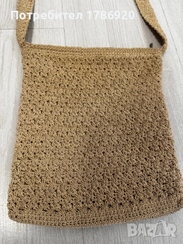Ръчно плетена чанта през рамо, снимка 2 - Чанти - 24945169
