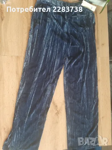 Дамски тъмносин панталон  размер 38 на "Topshop", снимка 3 - Панталони - 49197476