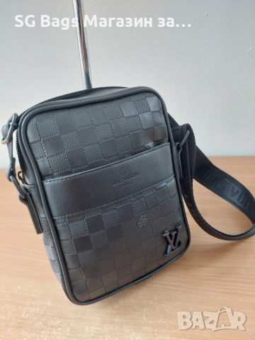 Мъжка чанта през рамо hugo boss,louis vuitton код 14, снимка 12 - Чанти - 51716369