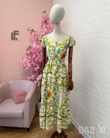 Рокля LFS Royal Gold 908 , снимка 3 - Рокли - 50435296