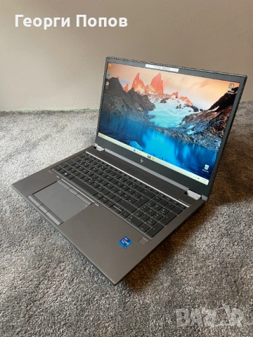 i7 - 11850H, RTX 3000 6GB, 32GB RAM, 1TB NVMe SSD M.2 - HP Zbook Fury G8 - 15.6'' IPS FHD