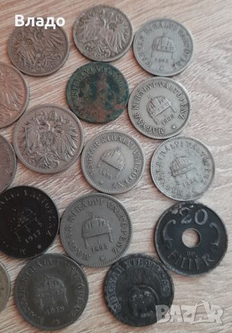 Лот стари австрийски и унгарски монети , снимка 1 - Нумизматика и бонистика - 46403854