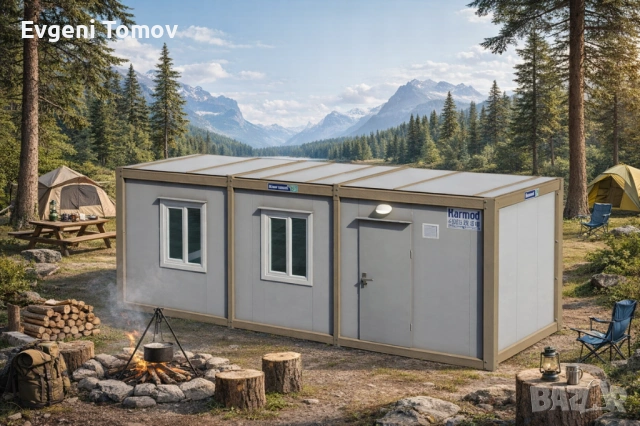 Контейнер със санитарен възел, снимка 4 - Други стоки за дома - 53781558