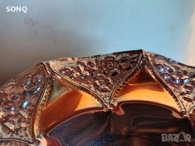 Прекрасна Позлатена Фруктиера 24К, снимка 5 - Антикварни и старинни предмети - 52923741