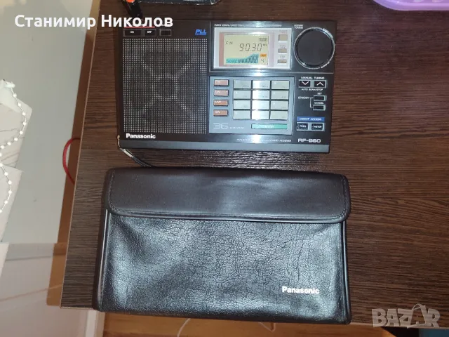 Радио Panasonic RF-B60 FM Stereo/SW/MW/LW PLL Synthesized World Receiver, снимка 2 - Радиокасетофони, транзистори - 48589711